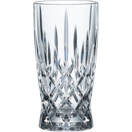 Noblesse 350ml Lead-Free Crystal Hiball Glasses, Set Of 4