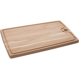 Solid Teak Rectangular Cutting and Serving Board, 40cm