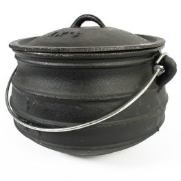 LK's Cast Iron Flat Potjie Pot