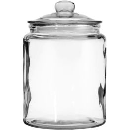 Large Glass Cookie Jar, 4.8 Litre