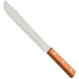 Universal Butcher's Knife With Natural Wood Handle, 15cm