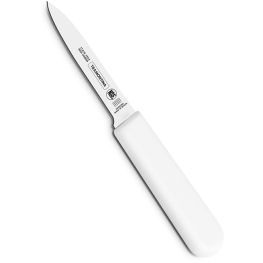 Professional Straight Paring Knife, White