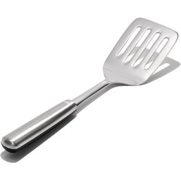 Stainless Steel Slotted Turner With Non-Slip Touchpoint Grip