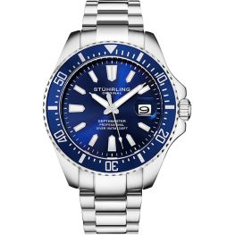 Original Depthmaster Blue 100m Men's Automatic Wrist Watch
