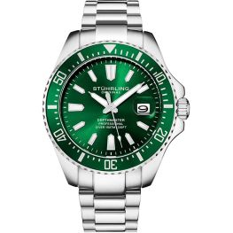 Original Depthmaster Green 100m Men's Automatic Wrist Watch