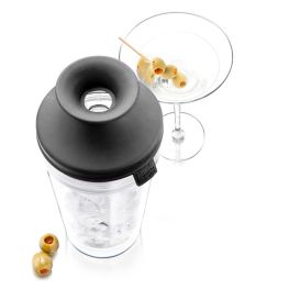 Glass Cocktail Shaker And Strainer