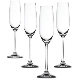 Salute Champagne Glasses, Set Of 4