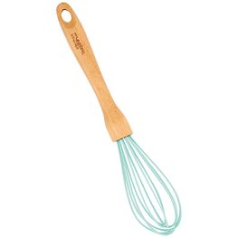 Kitchen Inspire Beechwood & Silicone Small Whisk