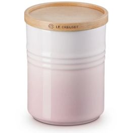 Medium Storage Jar With Wooden Lid, 540ml