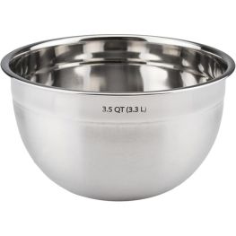 Deep Stainless Steel Mixing Bowl