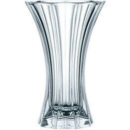 Saphir Lead-Free Crystal Vase, 18cm