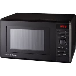 Black Microwave Oven With Grill, 36 Litre
