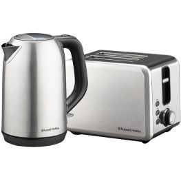 Stainless Steel Kettle And Toaster Breakfast Pack