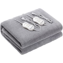 Fitted Electric Blanket With Coral Fleece