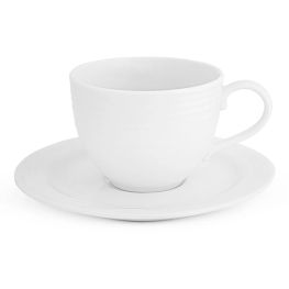Arctic White Tea Cup & Saucer