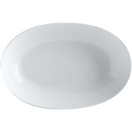 White Basics Oval Bowl, 30cm