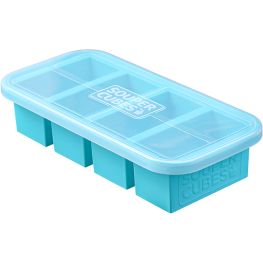 1 Cup Silicone Food Storage Tray With Lid