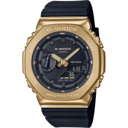 G-Shock G-Steel Men's 200m AnaDigi Wrist Watch, GM-2100G-1A9DR