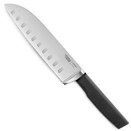 Gripline Series Fluted Santoku Knife, 18cm