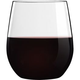 Plastic Outdoor Red Wine Glasses, Set of 2