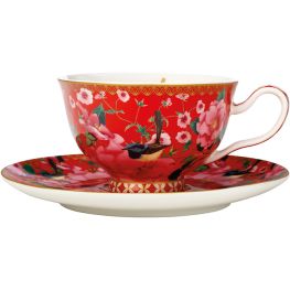 Teas & C's Silk Road Footed Cup & Saucer