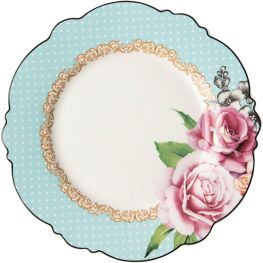 Jenna Clifford Wavy Rose Charger Plate
