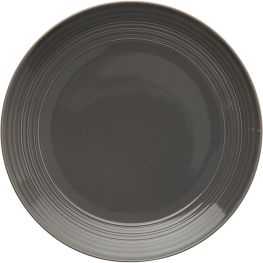 Jenna Clifford Embossed Lines Dinner Plate