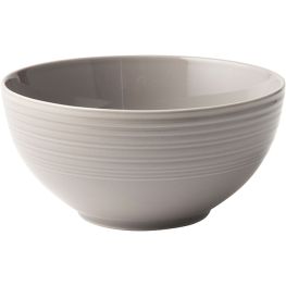 Jenna Clifford Embossed Lines Cereal Bowl
