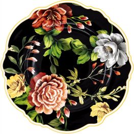 Jenna Clifford Wavy Rose Large Oval Platter