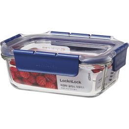 LocknLock Modular Rectangular Storage Container With Lid
