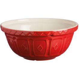Colour Mix Mixing Bowl, 26cm-Red