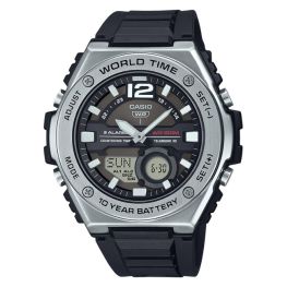 Standard Men's 100m World Time AnaDigi Wrist Watch, MQW-100
