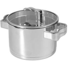 20cm Stainless Steel Casserole Pot, Flow, 7 Litre