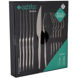 Eetrite Steak Knife & Fork Set, Slimline, 12pc