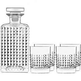 Luigi Bormioli Mixology Elixir 5pc Whiskey Set