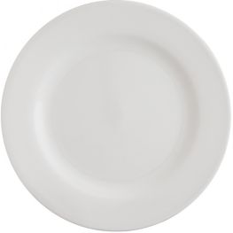 Home Classix Melamine Dinner Plate, White, 25cm