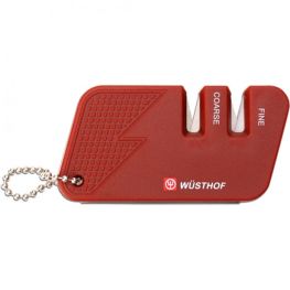 Compact Knife Sharpener, Red