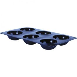 Ibili Blueberry 6 Cup Half Spheres Silicone Mould