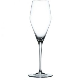  ViNova Lead-Free Crystal Champagne Flutes, Set Of 4