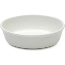White Basics Oval Pie Dish, 18cm