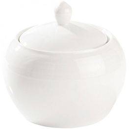 Arctic White Small Sugar Bowl, 9.5cm