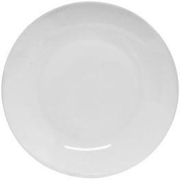 Eetrite Just White Coupe Dinner Plate, 27cm