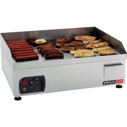Anvil Electric Flat/Ribbed Top Grill, 60cm