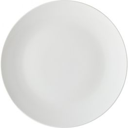 White Basics Coupe Entree Plate, 23cm