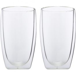 Blend 450ml Double Walled Glasses, Set Of 2