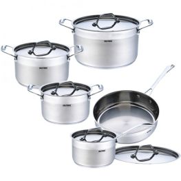  Stainless Steel Cookware Set, 10pc