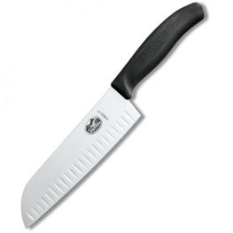 Fluted Santoku Knife, 17cm