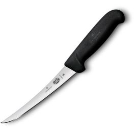 Fibrox Curved Boning Knife, Black