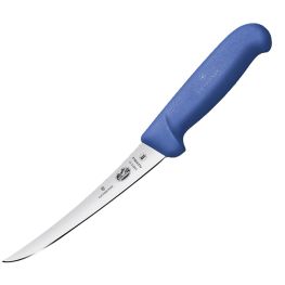 Fibrox Flexible Curved Boning Knife, Blue