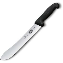 Fibrox Curved Butcher's Knife, Black